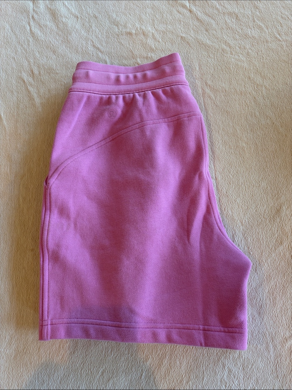 Lululemon Scuba Pink High-Waist Women's Shorts